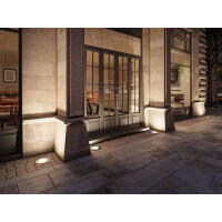 LED Bodeneinbauleuchte Durea IP67 rund 213mm 3000K 12,5W 870