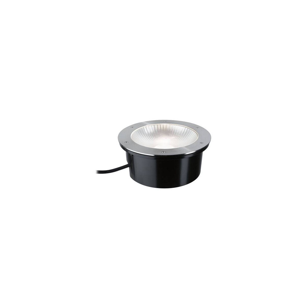 LED Bodeneinbauleuchte Durea IP67 rund 273mm 3000K 15W 1040lm 230V Edelstahl Metall