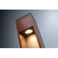 Pollerleuchte Trabia IP44 eckig 600mm 3000K 3,5W 230lm 230V 