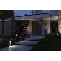 Pollerleuchte Trabia IP44 eckig 600mm 3000K 3,5W 230lm 230V 