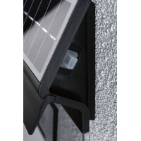 Solar LED Hausnummernleuchte Neda IP44 3000K 14lm Schwarz 6