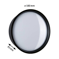 LED Außenwandleuchte Platomo seewasserresistent IP44 r