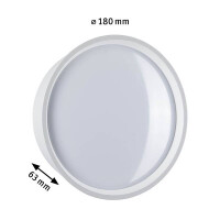 LED Außenwandleuchte Platomo seewasserresistent IP44 r