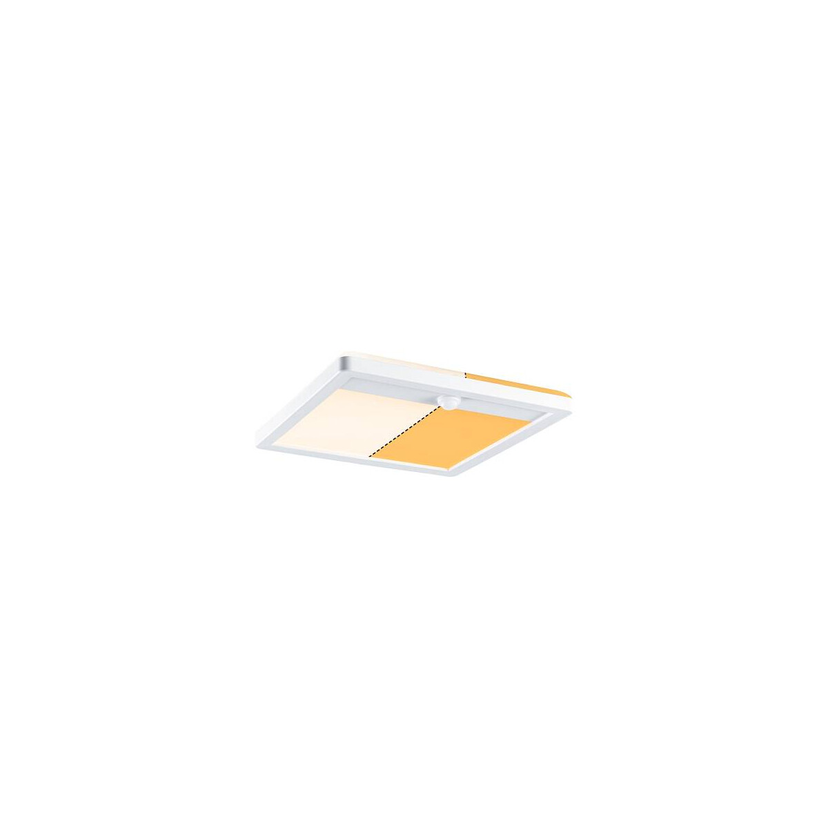 LED Außenpanel Lamina Backlight Bewegungsmelder insektenfreundlich IP44 eckig 250x47mm Tunable Warm 14W 920lm 230V Weiß Kunststoff