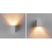 LED Außenwandleuchte Flame insektenfreundlich IP44 eck