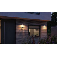LED Außenwandleuchte Flame insektenfreundlich IP44 eck