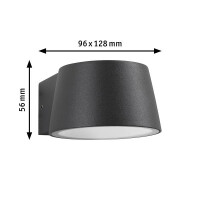 LED Außenwandleuchte Capea insektenfreundlich IP44 96x