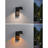 LED Außenwandleuchte Capea Bewegungsmelder insektenfre