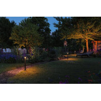 Plug & Shine LED Pollerleuchte Plate Einzelleuchte IP44 
