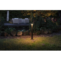 Plug & Shine LED Pollerleuchte Plate Einzelleuchte IP44 