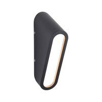 LED Außenwandleuchte Cliff seewasserresistent IP44 64x
