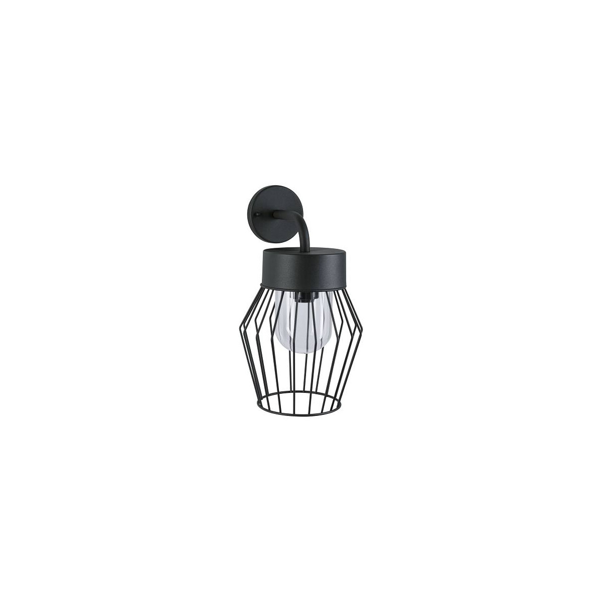 Außenwandleuchte Lanka seewasserresistent IP44 205x237mm max. 40W 230V Anthrazit Aluminium