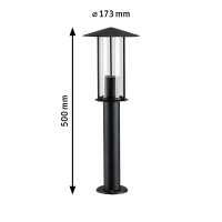 Pollerleuchte Classic insektenfreundlich IP44 500mm 2200K 4,