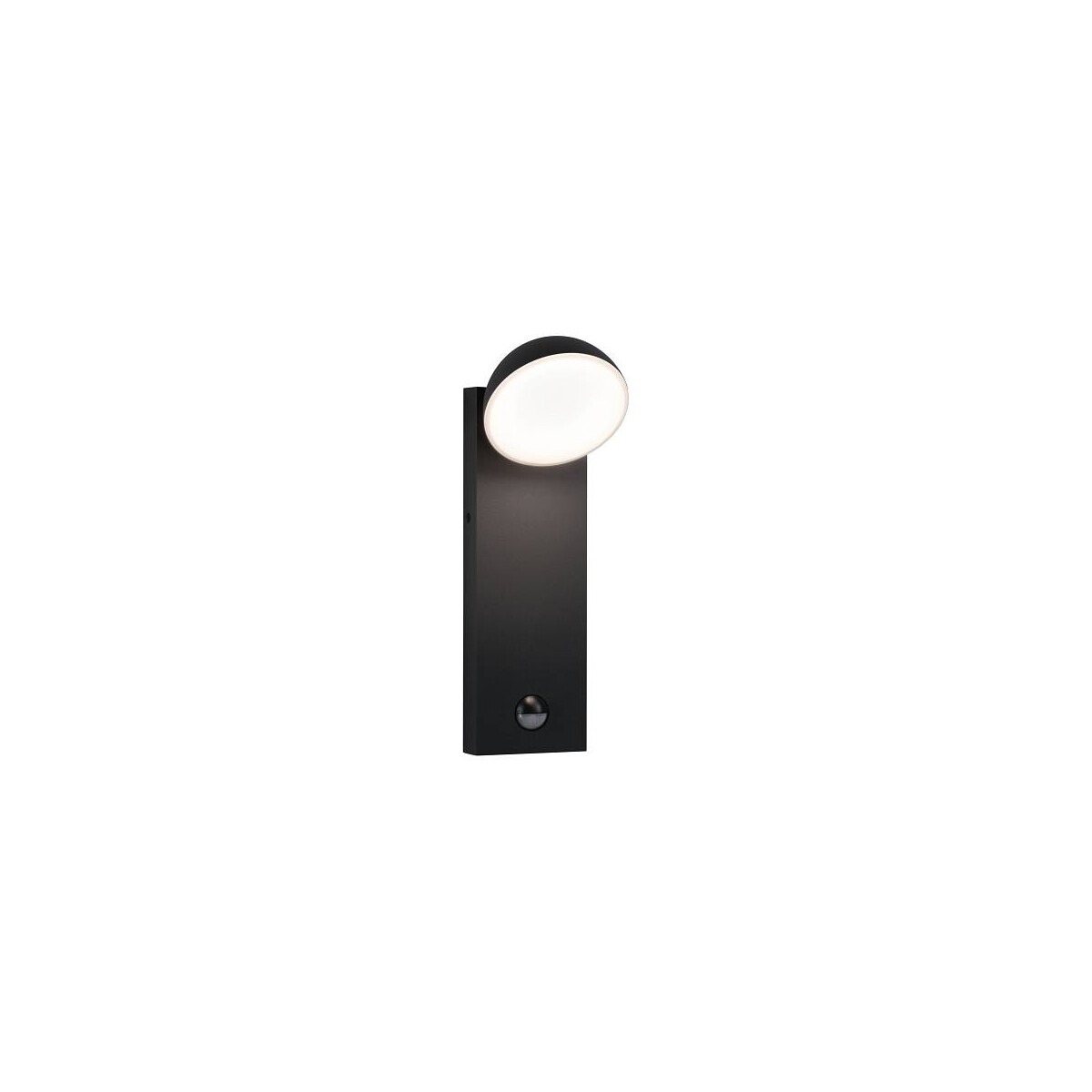 LED Außenwandleuchte Puka seewasserresistent IP44 rund 110x125mm 3000K 8,5W 460lm 230V Anthrazit Aluminium