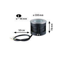 LED Bodeneinbauleuchte Vanea seewasserresistent IP67 rund 10