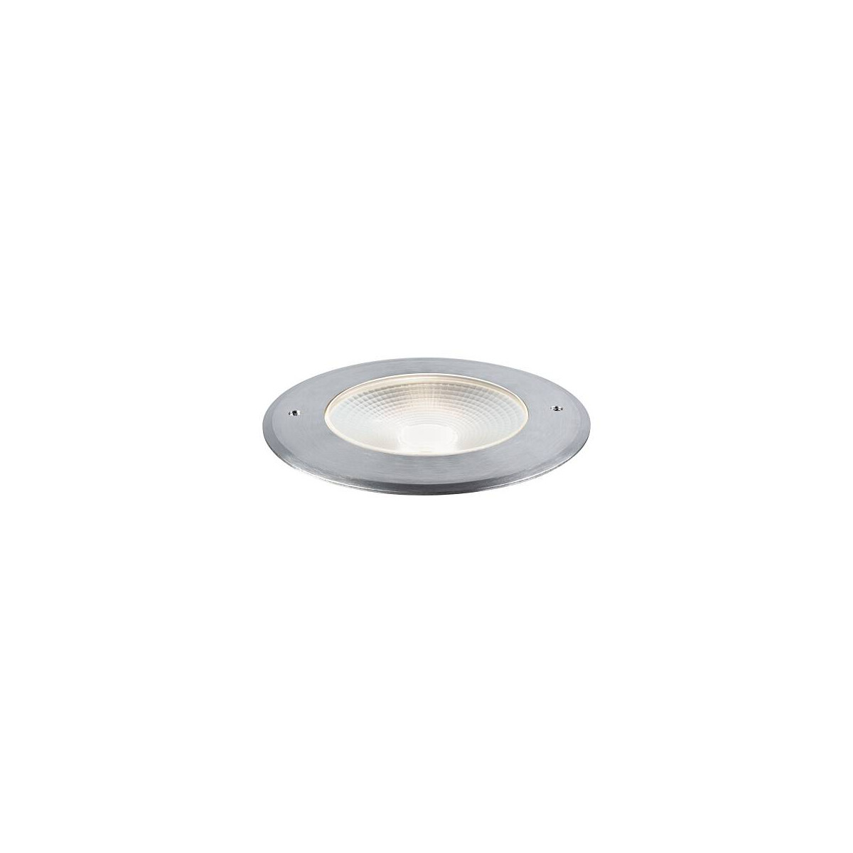 LED Bodeneinbauleuchte Vanea seewasserresistent IP67 rund 160mm 3000K 15,5W 800lm 230V Alu Aluminium