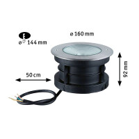 LED Bodeneinbauleuchte Vanea seewasserresistent IP67 rund 16