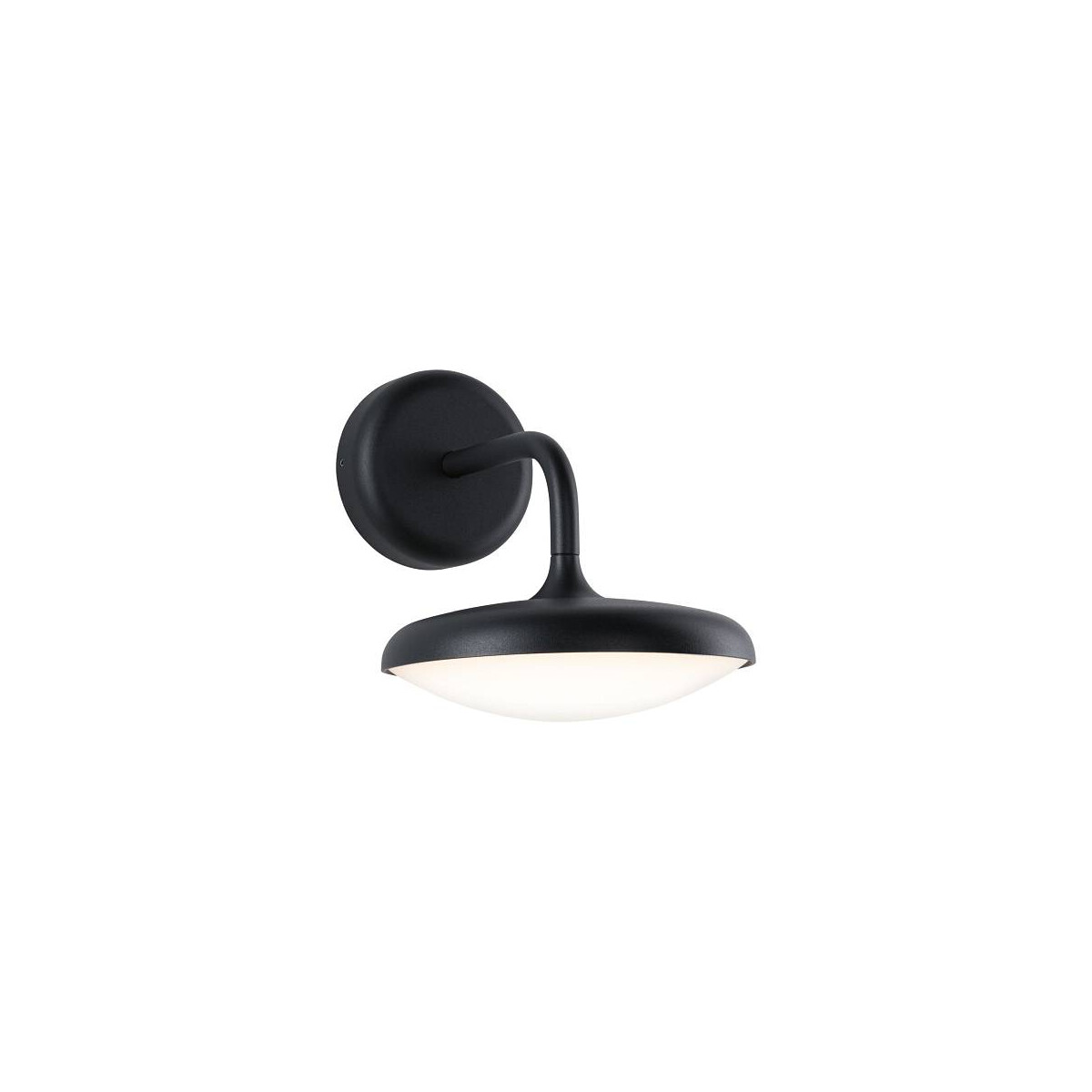 LED Außenwandleuchte Nostro seewasserresistent IP44 rund 180x250mm 3000K 10W 900lm 230V Anthrazit Aluminium
