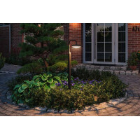 LED Pollerleuchte Nostro seewasserresistent IP44 rund 1.135m