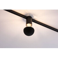 URail Schienenspot Socket Einzelspot E27 max. 20W dimmbar 23