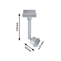 URail Schienenspot DecoSystems Einzelspot GZ10 250lm 3,5W 27