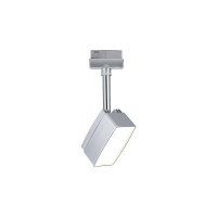 URail Schienenspot Pedal Einzelspot 395lm 5W 2700K 230V Chro