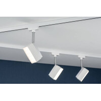 URail Schienenspot Pedal Einzelspot 395lm 5W 2700K 230V Wei&