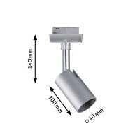 URail Schienenspot Pure I Einzelspot GU10 max. 10W dimmbar 2