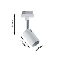 URail Schienenspot Pure I Einzelspot GU10 max. 10W dimmbar 2