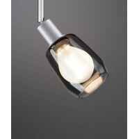 URail Schirm Vento DecoSystems 80mm Rauchglas 3