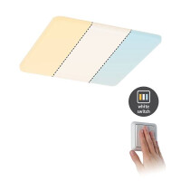 VariFit LED Einbaupanel Veluna IP44 eckig 185x185mm White...