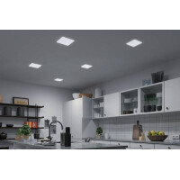 VariFit LED Einbaupanel Veluna IP44 eckig 215x215mm White Sw