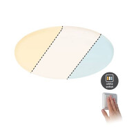 VariFit LED Einbaupanel Veluna IP44 rund 185mm White...