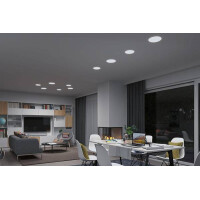 VariFit LED Einbaupanel Veluna IP44 rund 185mm White Switch 