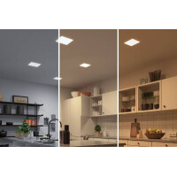 VariFit LED Einbaupanel Smart Home Zigbee Veluna IP44 eckig 