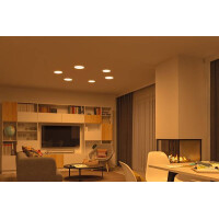 VariFit LED Einbaupanel Smart Home Zigbee Veluna IP44 rund 2