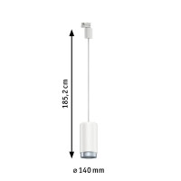 ProRail3 Pendel Corus E27 max. 50W dimmbar 230V Weiß 5