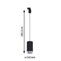 ProRail3 Pendel Corus E27 max. 50W dimmbar 230V Schwarz 5