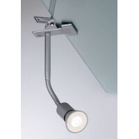 Klemmspot Finja Chrom matt 230V GU10 5