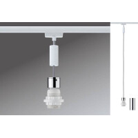 URail Pendel 2Easy E27 max. 20W dimmbar 230V Weiß Chro