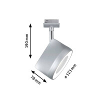 URail LED Schienenspot Arena Einzelspot 800lm 15W 2700K dimm