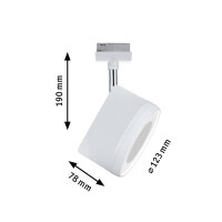 URail LED Schienenspot Arena Einzelspot 800lm 15W 2700K dimm