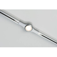 URail Verbinder Linienverbinder beleuchtet 189x57mm 5,3W Chr