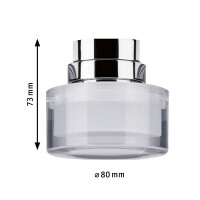 URail LED Schienenspot Topa Dot Einzelspot 350lm 4,9W 2700K 