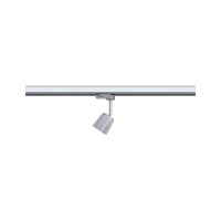 ProRail3 Schienenspot Cover GU10 max. 10W dimmbar 230V Silbe