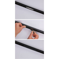 URail Zubehör Connector-Inlay Schwarz Transparent 4