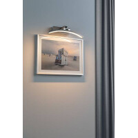 LED Bilderleuchte Bento 3000K 300lm 230V 6W Alu gebürst