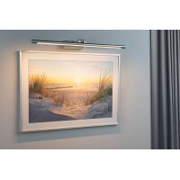 LED Bilderleuchte Mingo 3000K 810lm 230V 11W Alu gebürs