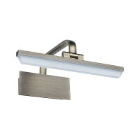 LED Bilderleuchte Renan 3000K 450lm 230V 6W Altmessing 2