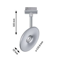 URail LED Schienenspot Sphere Einzelspot 600lm 7,4W 4000K di